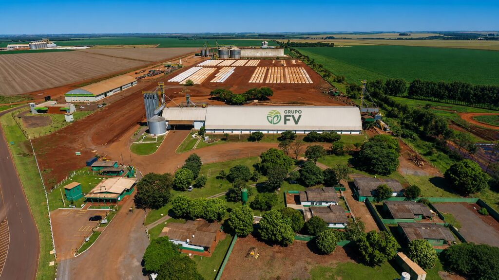 Armazém do Grupo FV em Sidrolândia-MS